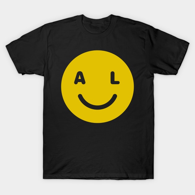 Alabama Smiley Face T-Shirt by goodwordsco